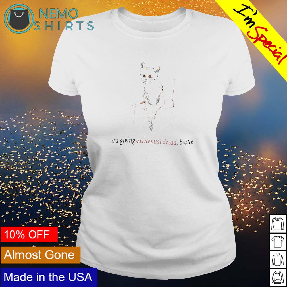 It's giving xistential dread bestie - Adult & Kids T-Shirts, Sweatshirts & Hoodies apparel design preview 3