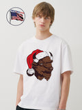 Santa Bison Buffalo - Adult & Kids T-Shirts, Sweatshirts & Hoodies apparel design preview 1
