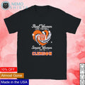 Real women love football smart the Clemson Tigers - Adult & Kids T-Shirts, Sweatshirts & Hoodies apparel design preview 1