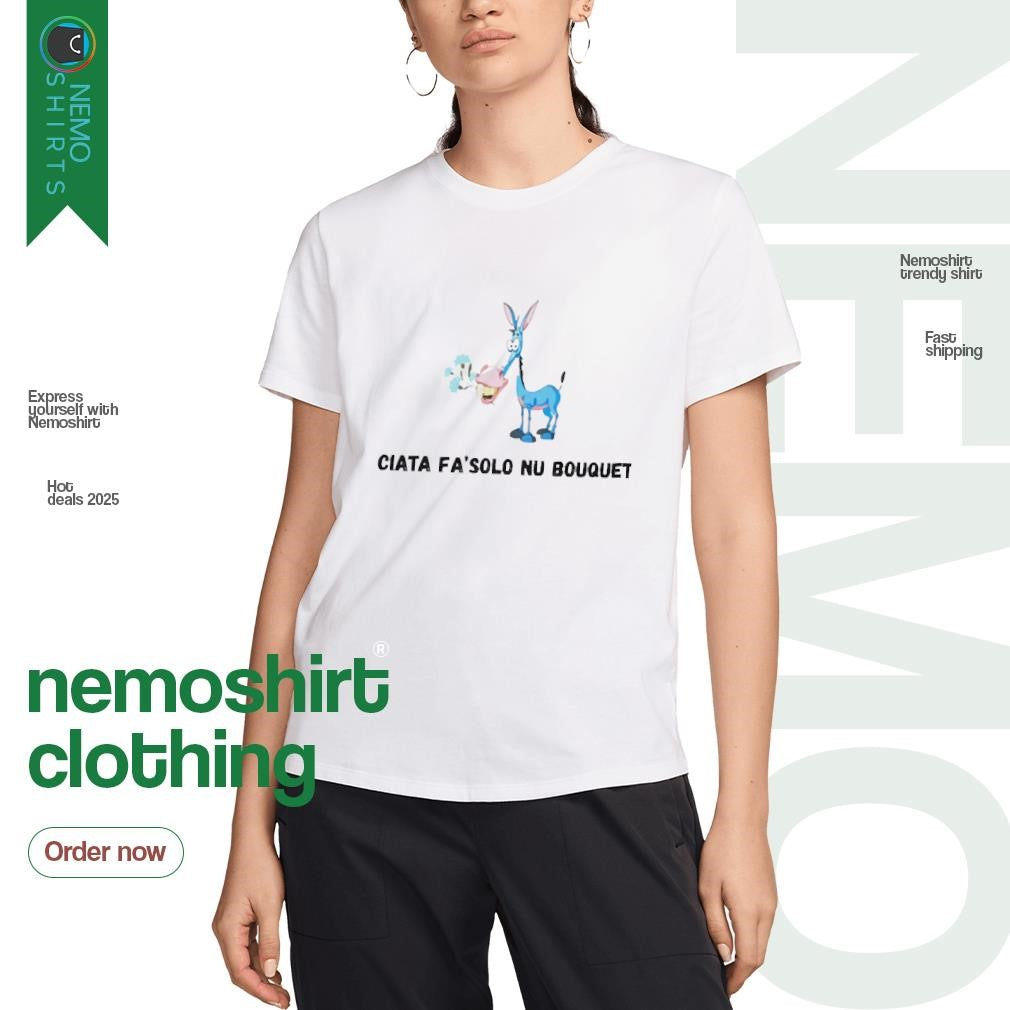 Ciata fa'solo nu bouquet SSC Napoli donkey - Adult & Kids T-Shirts, Sweatshirts & Hoodies apparel design preview 3