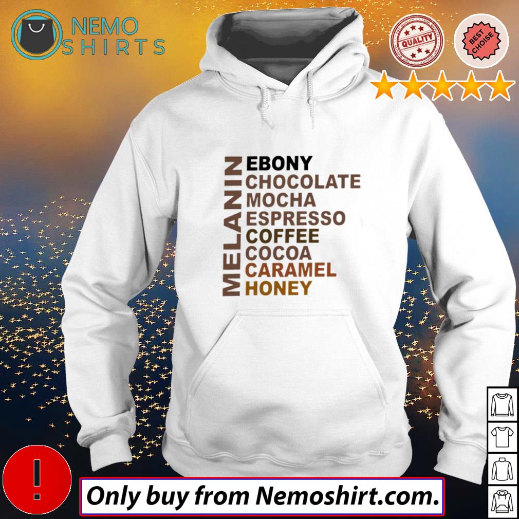 Melanin Ebony Chocolate Mocha Espresso Coffee Cocoa - Adult & Kids T-Shirts, Sweatshirts & Hoodies apparel design preview 2