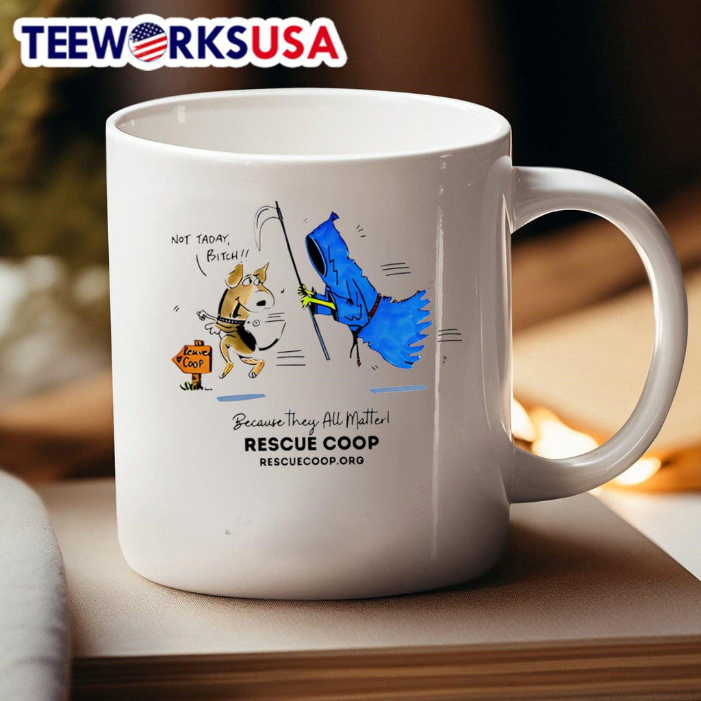 Rescue Coop Not Taday - Adult & Kids T-Shirts, Sweatshirts & Hoodies apparel design preview 4