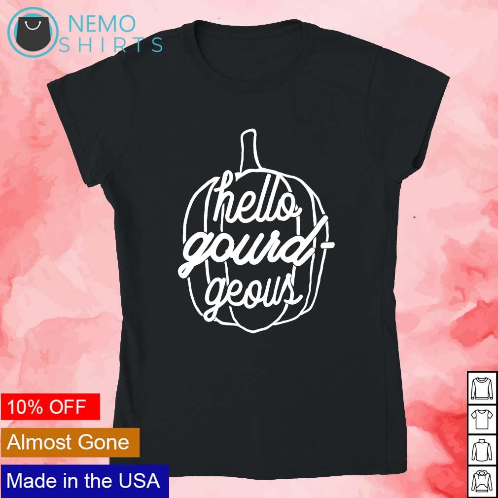 Hello gourd geous - Adult & Kids T-Shirts, Sweatshirts & Hoodies apparel design preview 4