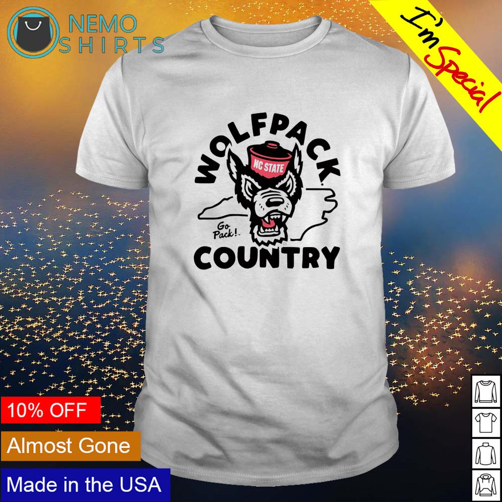 Nc State Wolfpack country go pack - Adult & Kids T-Shirts, Sweatshirts & Hoodies apparel design preview 1