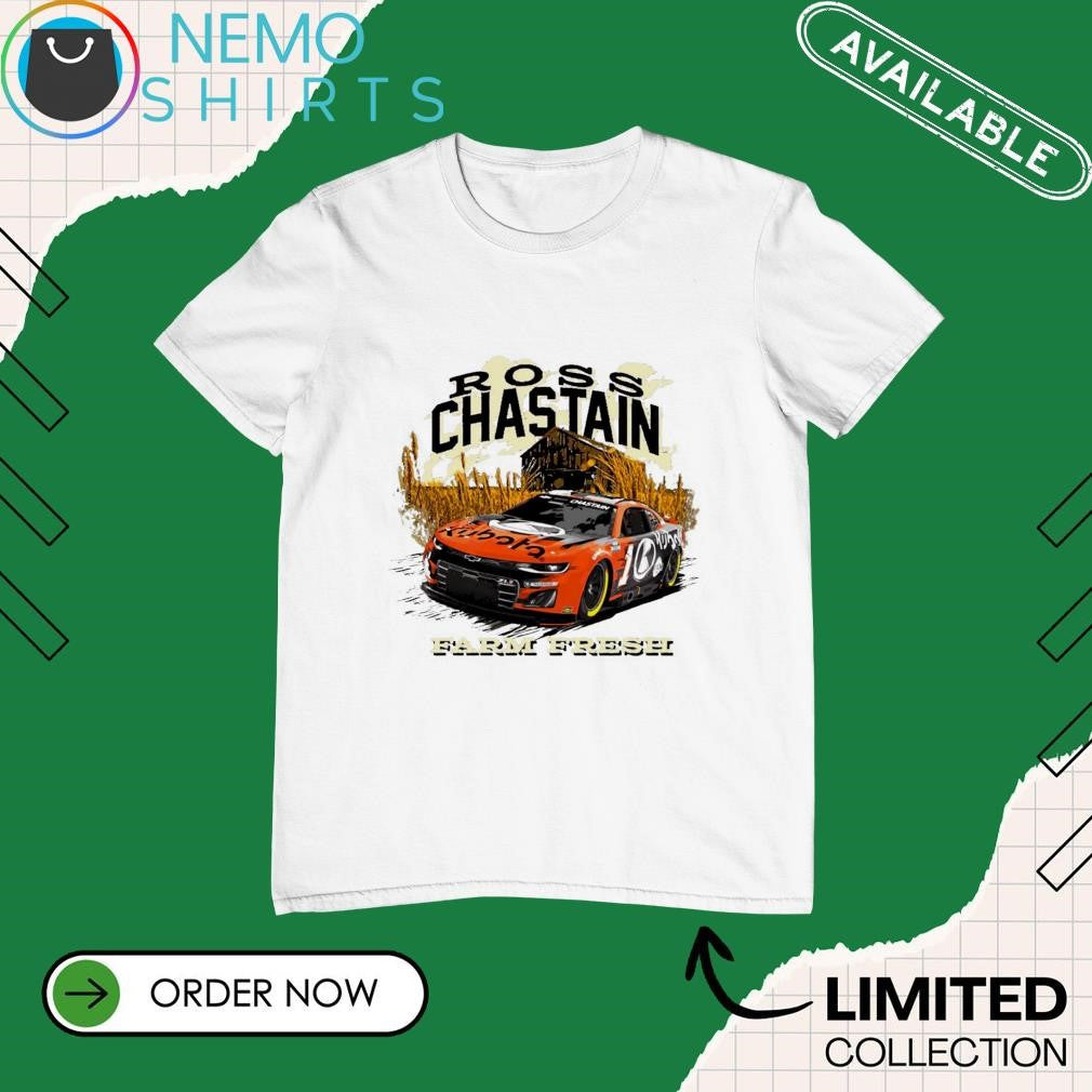 Ross Chastain Kubota farm fresh - Adult & Kids T-Shirts, Sweatshirts & Hoodies apparel design preview 1