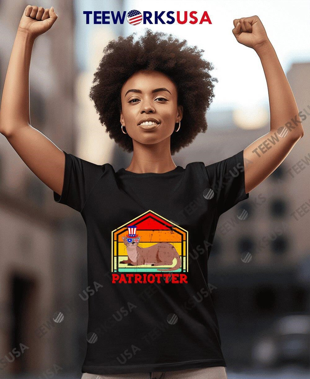 Cat patroitter vintage - Adult & Kids T-Shirts, Sweatshirts & Hoodies apparel design preview 8