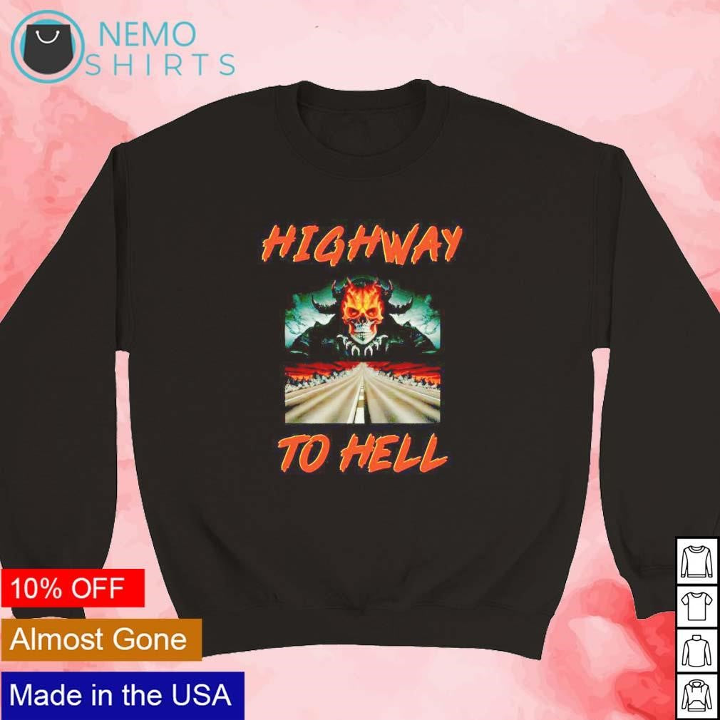 Highway to hell the reaper - Adult & Kids T-Shirts, Sweatshirts & Hoodies apparel design preview 3