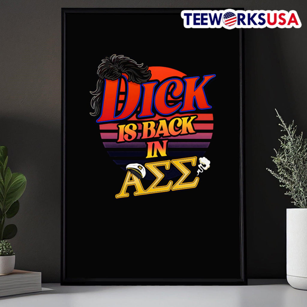 Dick is back in ΑΣΣ - Adult & Kids T-Shirts, Sweatshirts & Hoodies apparel design preview 5