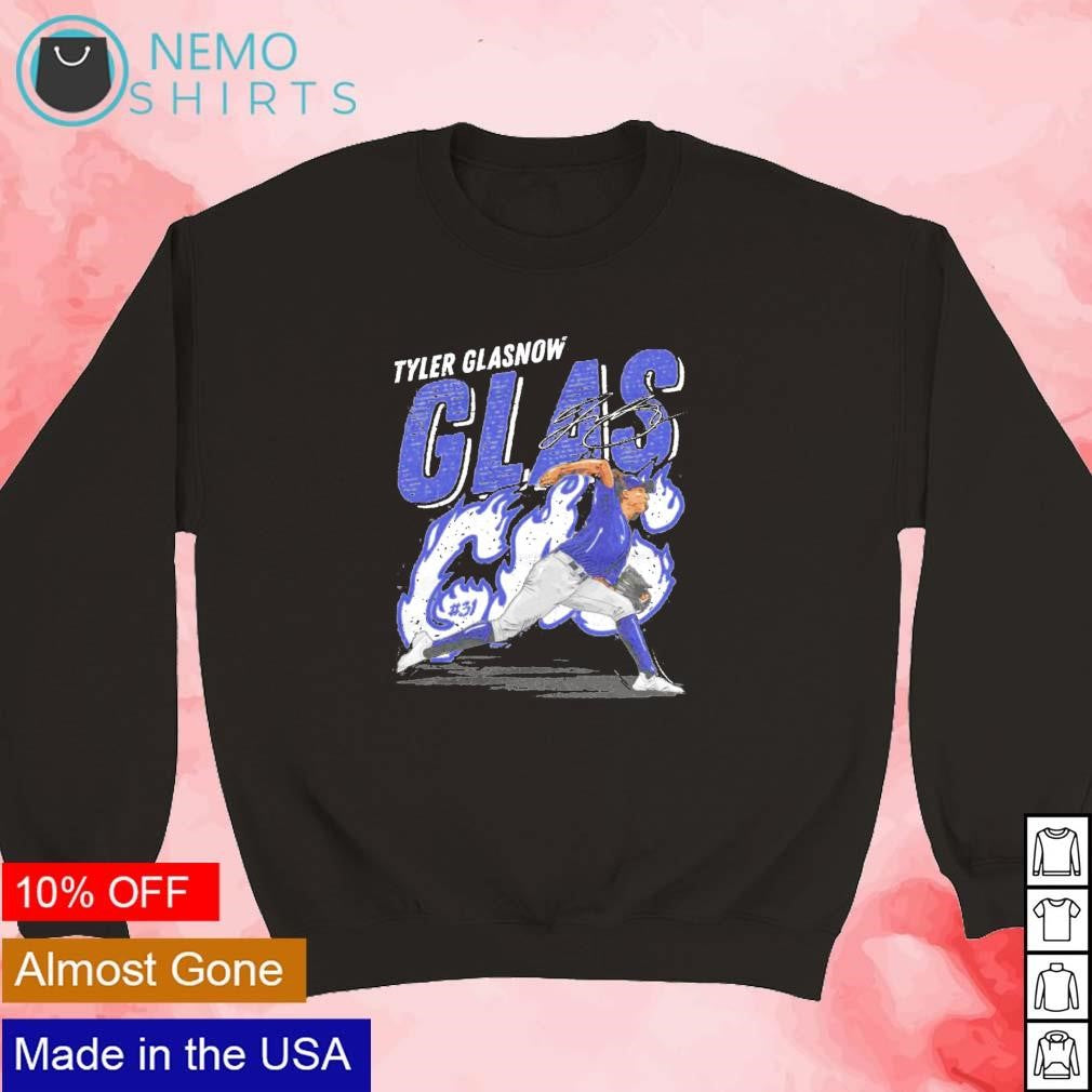 Glas Gas Tyler Glasnow Los Angeles Dodgers signature - Adult & Kids T-Shirts, Sweatshirts & Hoodies product image 5