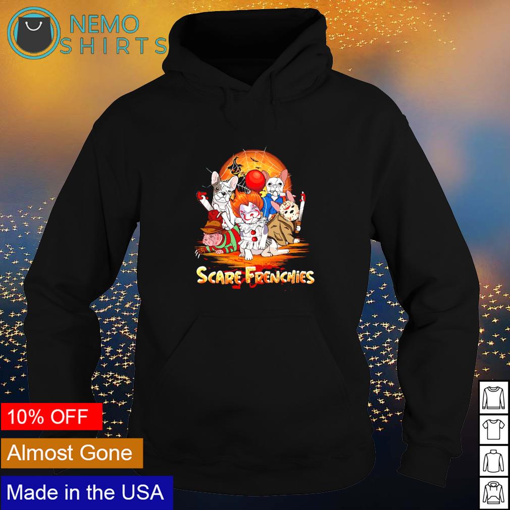 Scare Frenchies mashup horror Halloween - Adult & Kids T-Shirts, Sweatshirts & Hoodies product image 2
