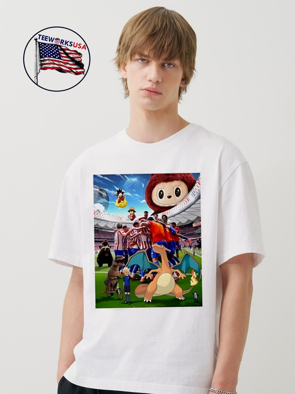 Atletico Madrid 90M Celebration Meme photo - Adult & Kids T-Shirts, Sweatshirts & Hoodies apparel design preview 1