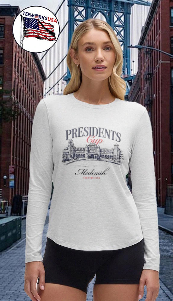 Presidents Cup Medinah Clubhouse 2026 - Adult & Kids T-Shirts, Sweatshirts & Hoodies apparel design preview 4