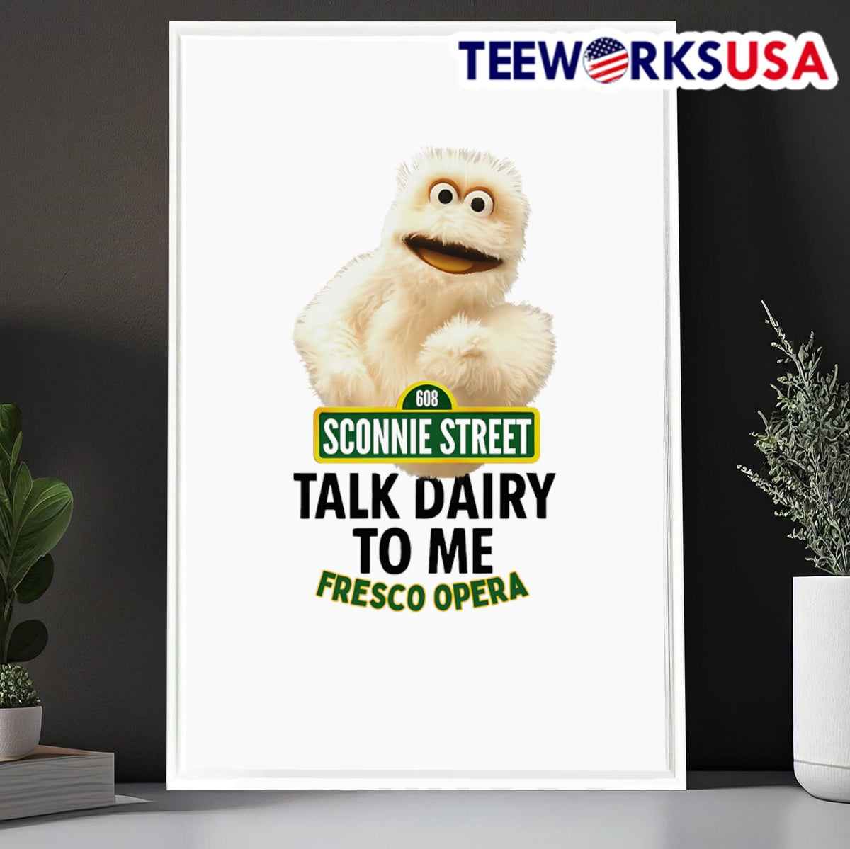Sconnie Street talk dairy to me Fesco Opera - Adult & Kids T-Shirts, Sweatshirts & Hoodies apparel design preview 6