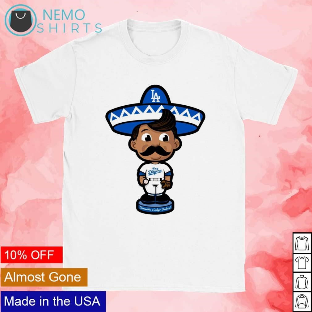 Bienvenidos bobblehead LA Dodgers - Adult & Kids T-Shirts, Sweatshirts & Hoodies apparel design preview 1