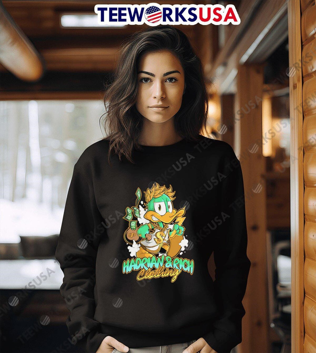 Hadrian and Rich clothing Duck - Adult & Kids T-Shirts, Sweatshirts & Hoodies apparel design preview 6
