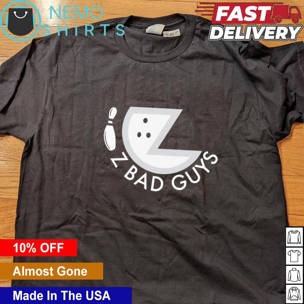 Z bad guys bowling - Adult & Kids T-Shirts, Sweatshirts & Hoodies apparel design preview 4