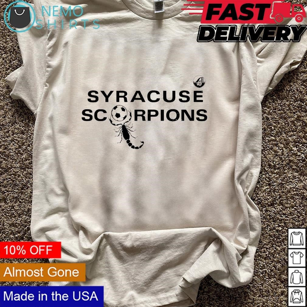 Syracuse Scorpions ASL - Adult & Kids T-Shirts, Sweatshirts & Hoodies apparel design preview 5