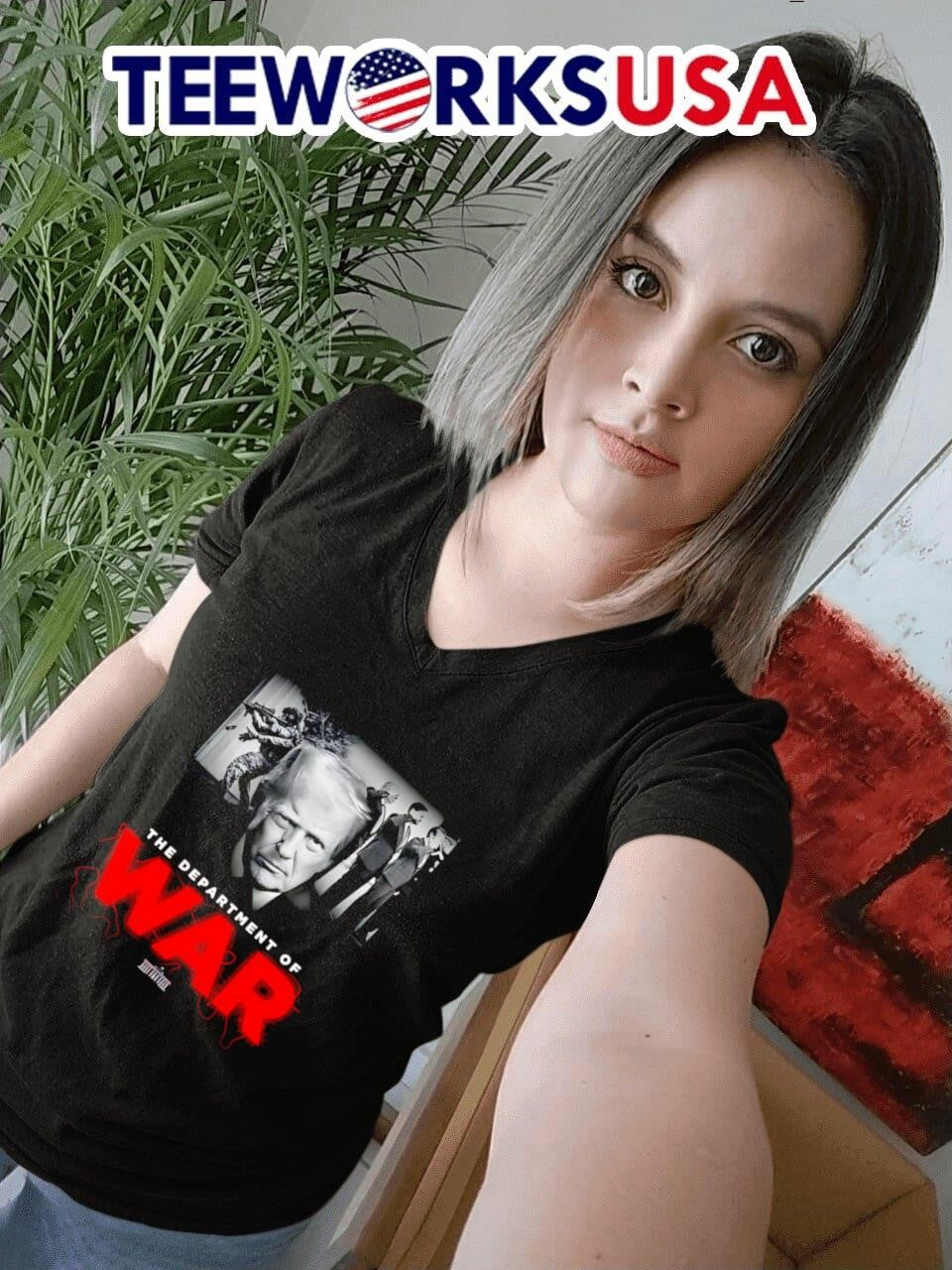 Donald Trump Department Of War - Adult & Kids T-Shirts, Sweatshirts & Hoodies apparel design preview 7
