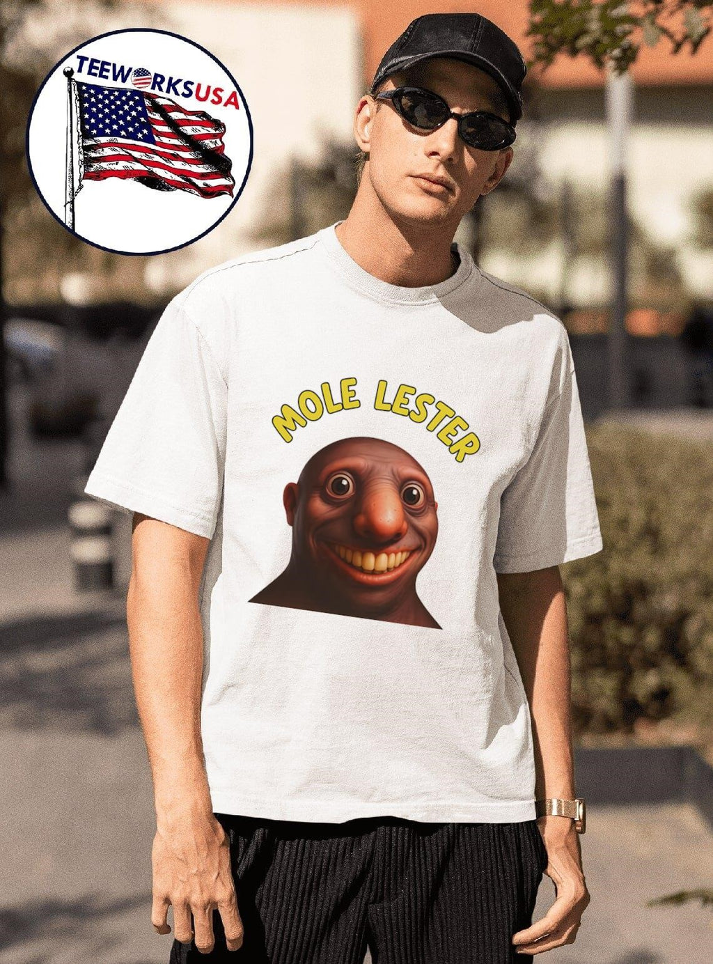 Mole Lester funny meme - Adult & Kids T-Shirts, Sweatshirts & Hoodies apparel design preview 1