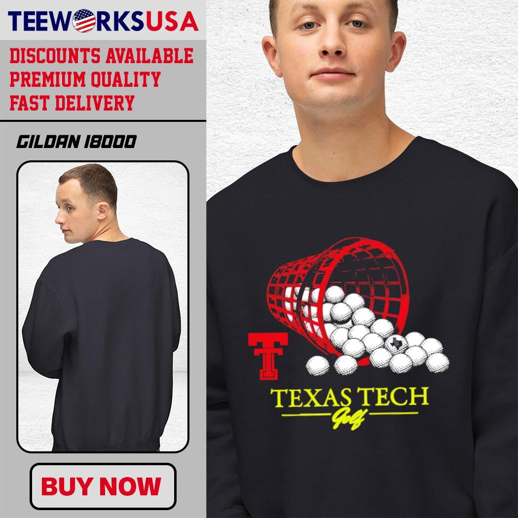 Texas Tech Golf the Range - Adult & Kids T-Shirts, Sweatshirts & Hoodies apparel design preview 3