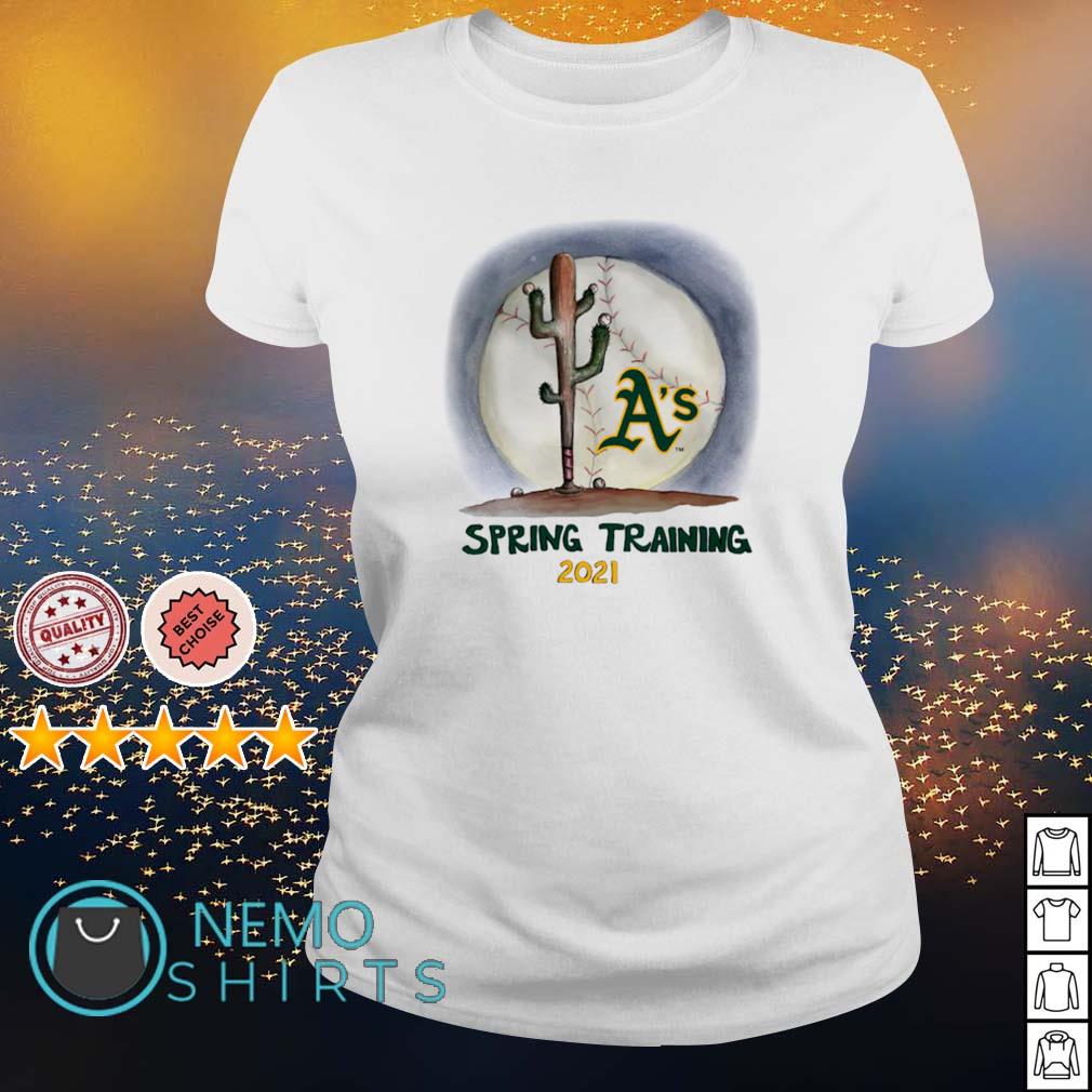 Oakland Athletics spring training 2021 - Adult & Kids T-Shirts, Sweatshirts & Hoodies apparel design preview 3