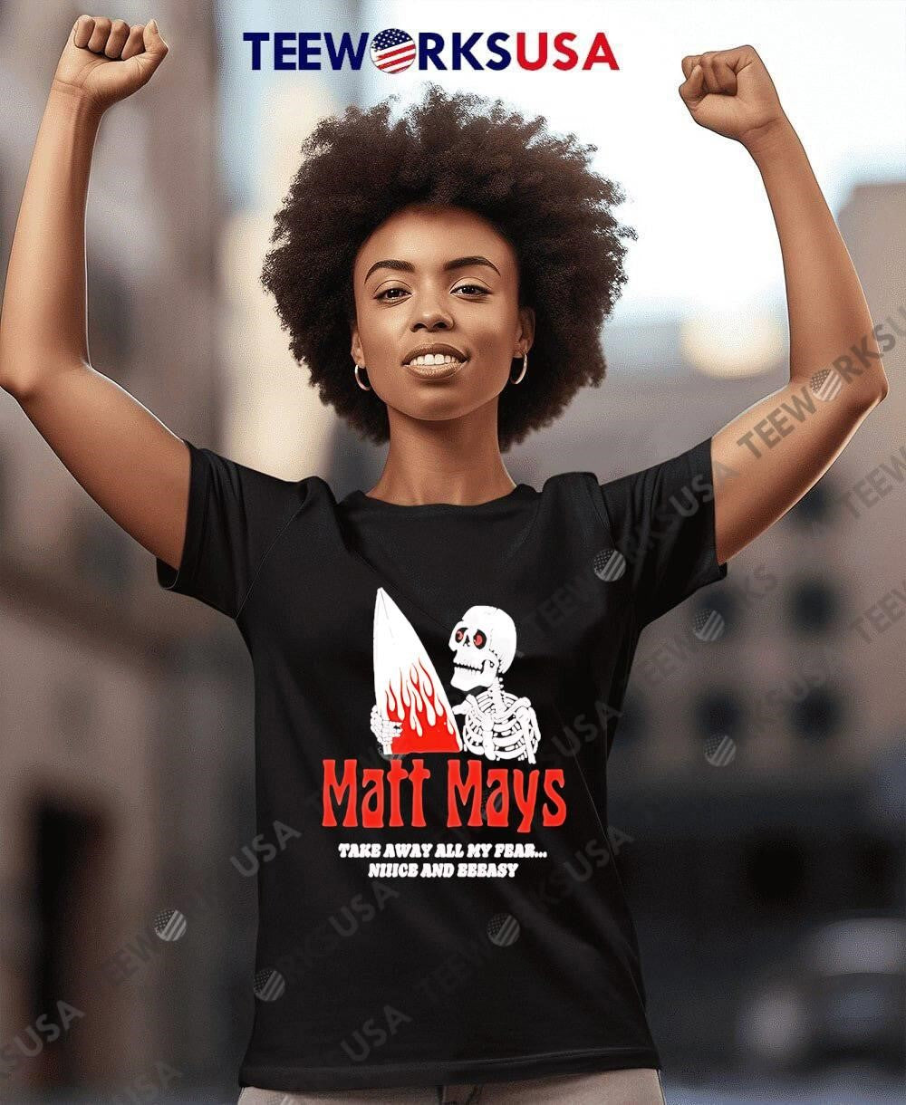 Matt Mays Take Away All My Fear Nice And Easy - Adult & Kids T-Shirts, Sweatshirts & Hoodies apparel design preview 8