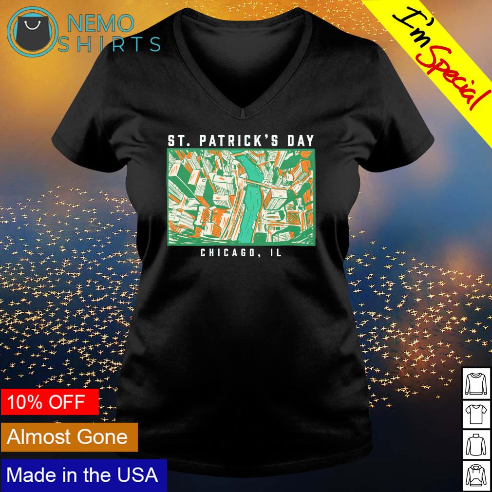 St Patrick's day Chicago river - Adult & Kids T-Shirts, Sweatshirts & Hoodies apparel design preview 5