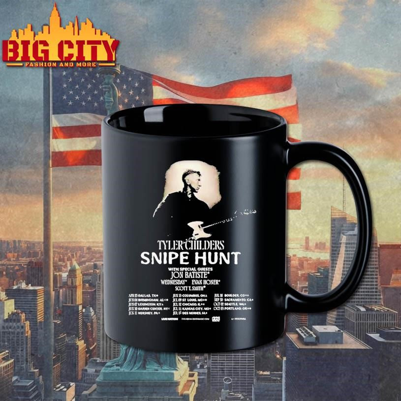 Tyler Childers Snipe Hunt 2026 Tour North America - Adult & Kids T-Shirts, Sweatshirts & Hoodies apparel design preview 3