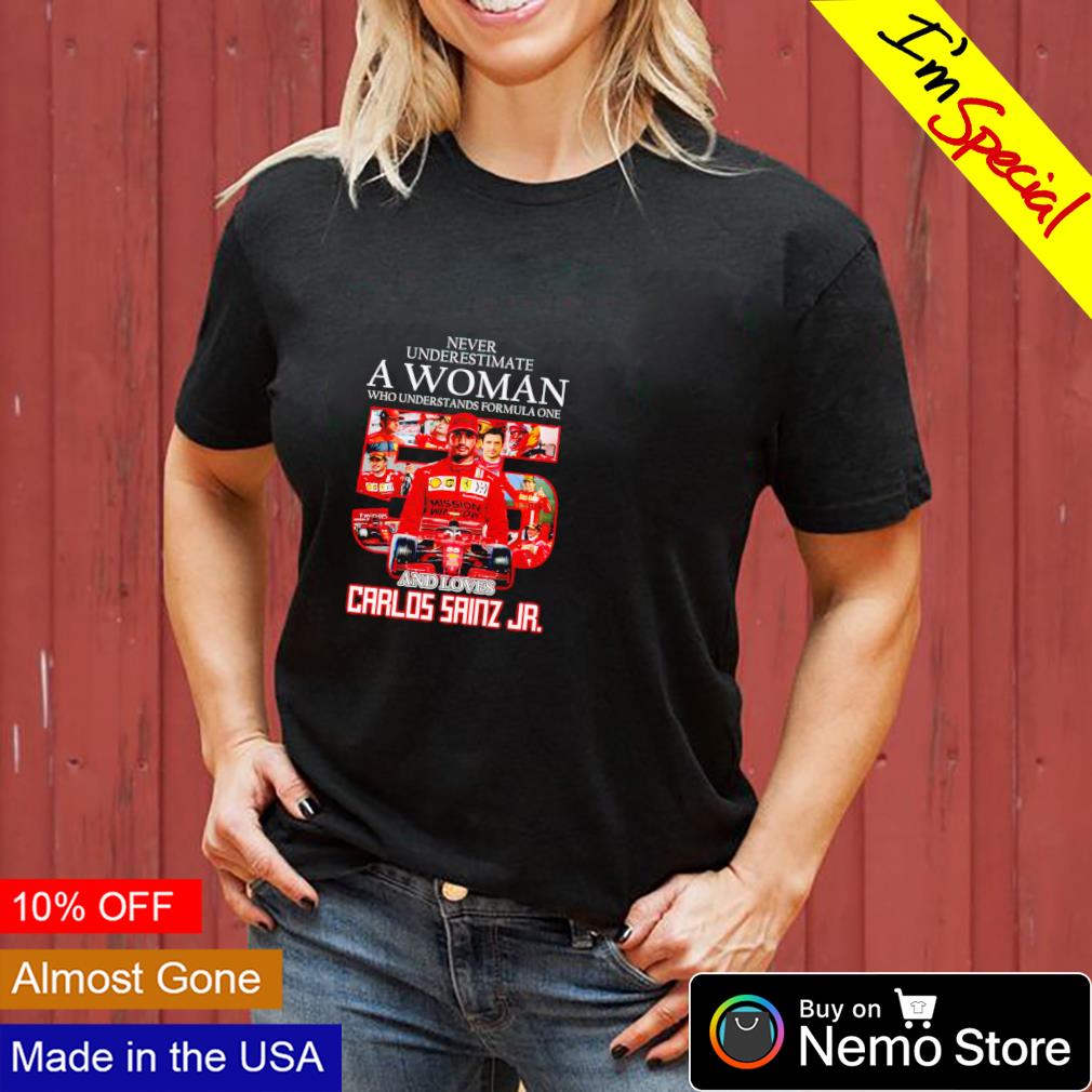 Never underestimate a woman who understands formula 1 - Adult & Kids T-Shirts, Sweatshirts & Hoodies apparel design preview 3