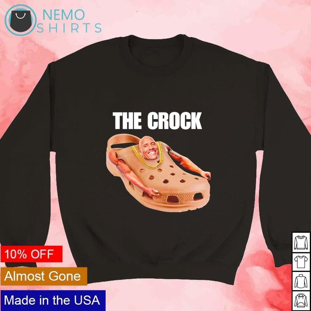 The crock Dwayne Johnson Rock - Adult & Kids T-Shirts, Sweatshirts & Hoodies apparel design preview 3
