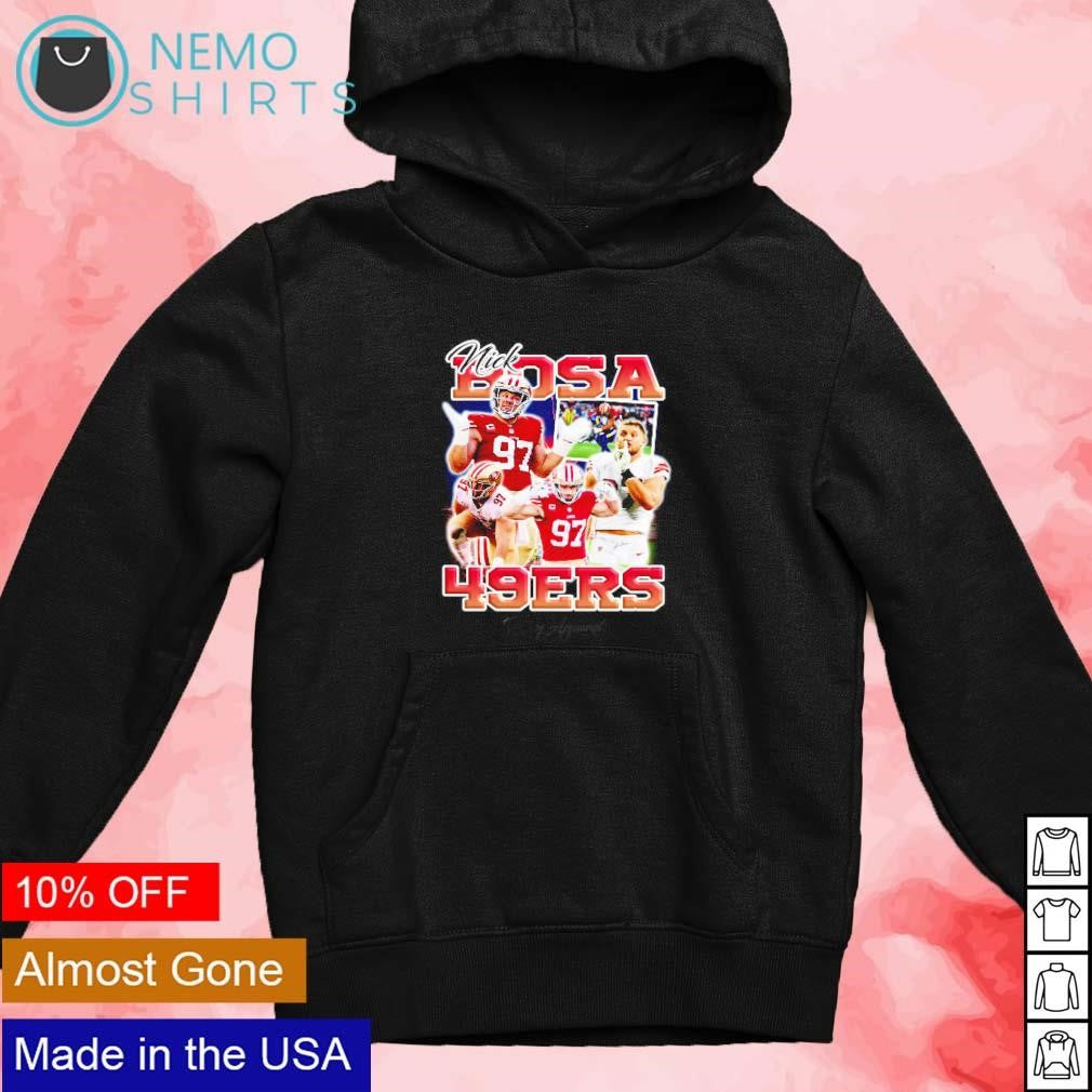 Nick Bosa SF 49ers graphic - Adult & Kids T-Shirts, Sweatshirts & Hoodies apparel design preview 2