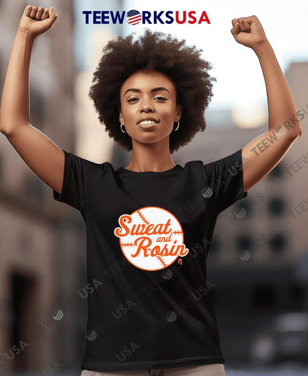 Sweat And Rosin Baseball - Adult & Kids T-Shirts, Sweatshirts & Hoodies apparel design preview 4