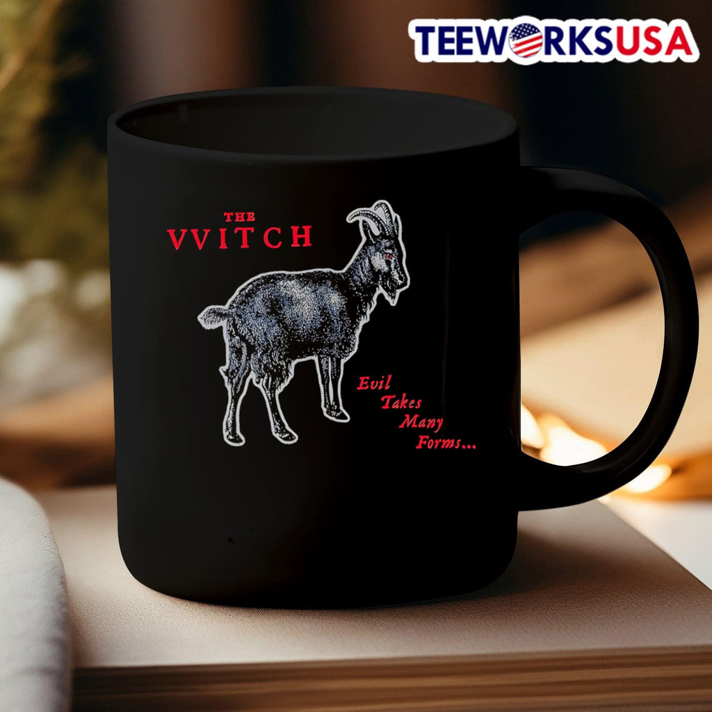 The witch evil takes many forms goat - Adult & Kids T-Shirts, Sweatshirts & Hoodies apparel design preview 3