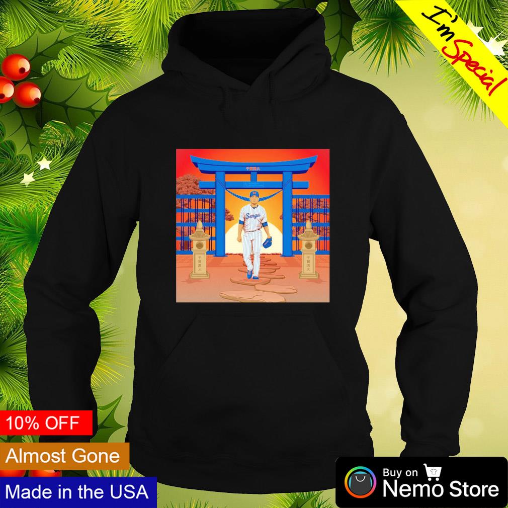 Kodai Senga time in the Big New York Mets - Adult & Kids T-Shirts, Sweatshirts & Hoodies apparel design preview 2