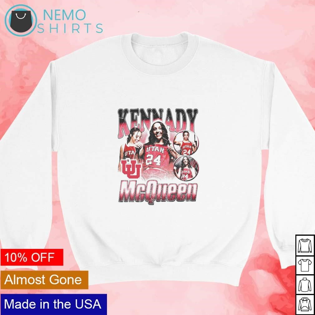 Kennady McQueen Utah Utes retro graphic - Adult & Kids T-Shirts, Sweatshirts & Hoodies apparel design preview 3