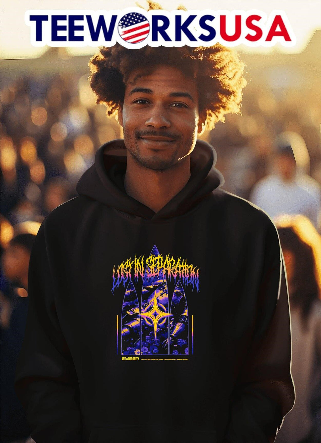 Lost in Separation Cathedral - Adult & Kids T-Shirts, Sweatshirts & Hoodies apparel design preview 2