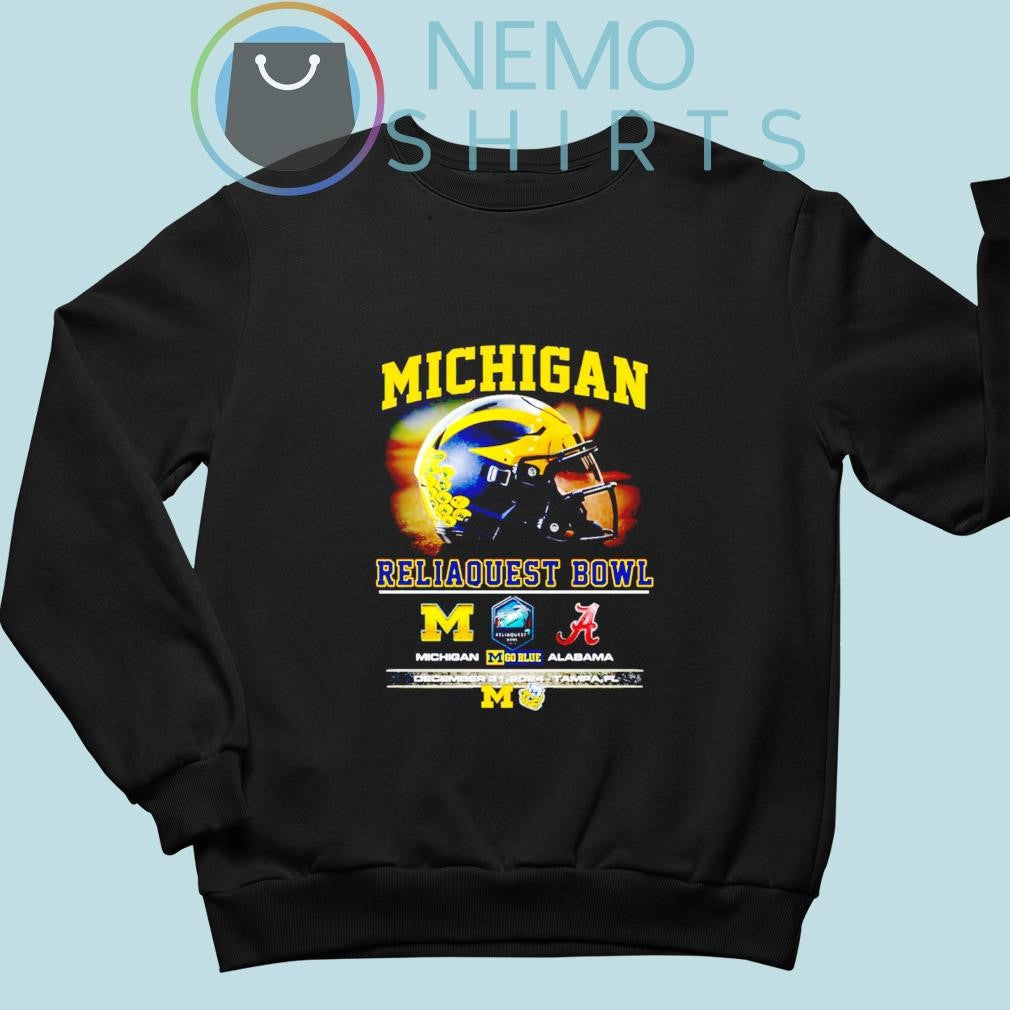 Michigan Wolverines Reliaquest Bowl go Blue December - Adult & Kids T-Shirts, Sweatshirts & Hoodies apparel design preview 4