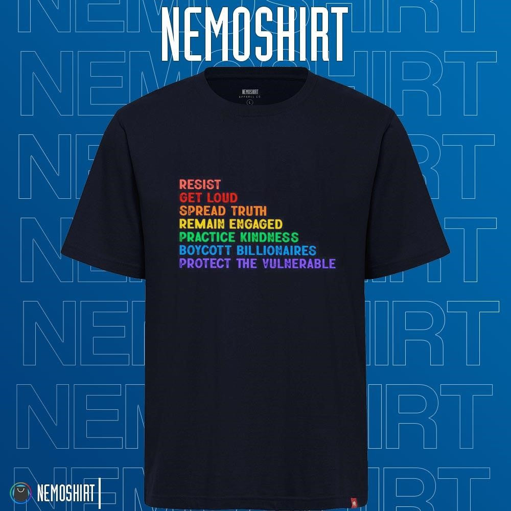 Resist get loud spread truth remain engaged practice - Adult & Kids T-Shirts, Sweatshirts & Hoodies product image 1