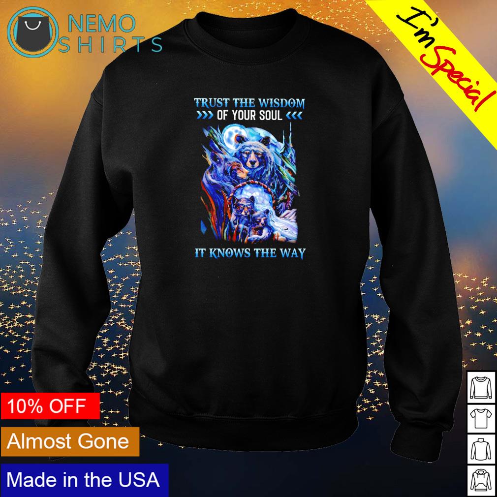 Trust the wisdom of your soul it knows way - Adult & Kids T-Shirts, Sweatshirts & Hoodies apparel design preview 4