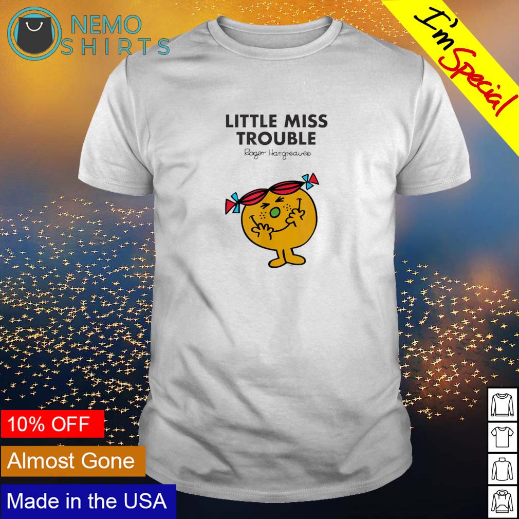 Little Miss trouble - Adult & Kids T-Shirts, Sweatshirts & Hoodies apparel design preview 1