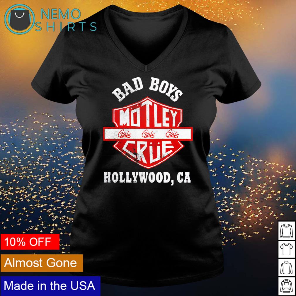 Motley Crue bad boys Hollywood - Adult & Kids T-Shirts, Sweatshirts & Hoodies apparel design preview 5