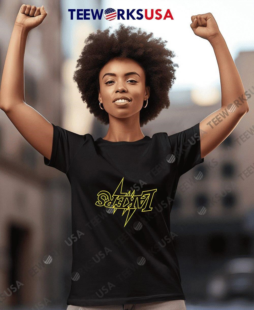 Los Angeles Lakers upside down - Adult & Kids T-Shirts, Sweatshirts & Hoodies apparel design preview 7