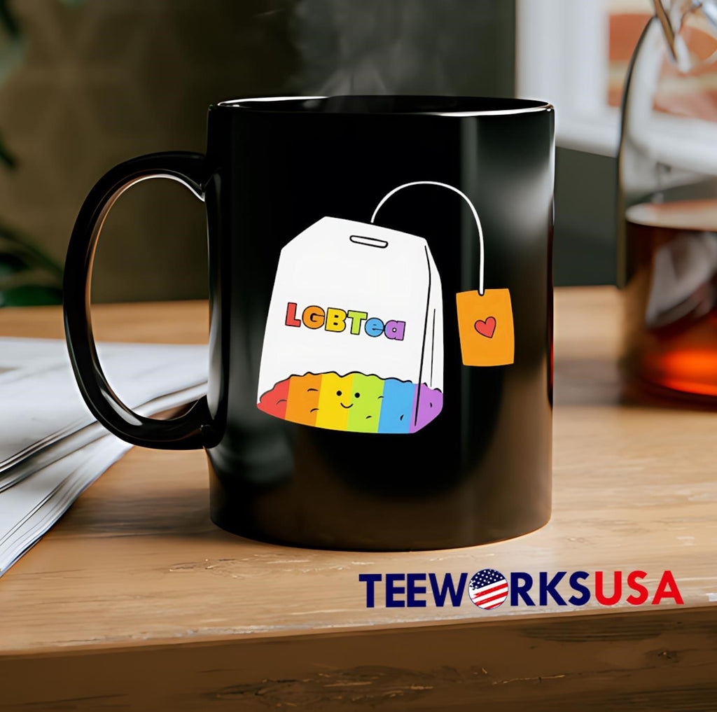 LGBTea pun funny pride Equal Rights - Adult & Kids T-Shirts, Sweatshirts & Hoodies apparel design preview 2