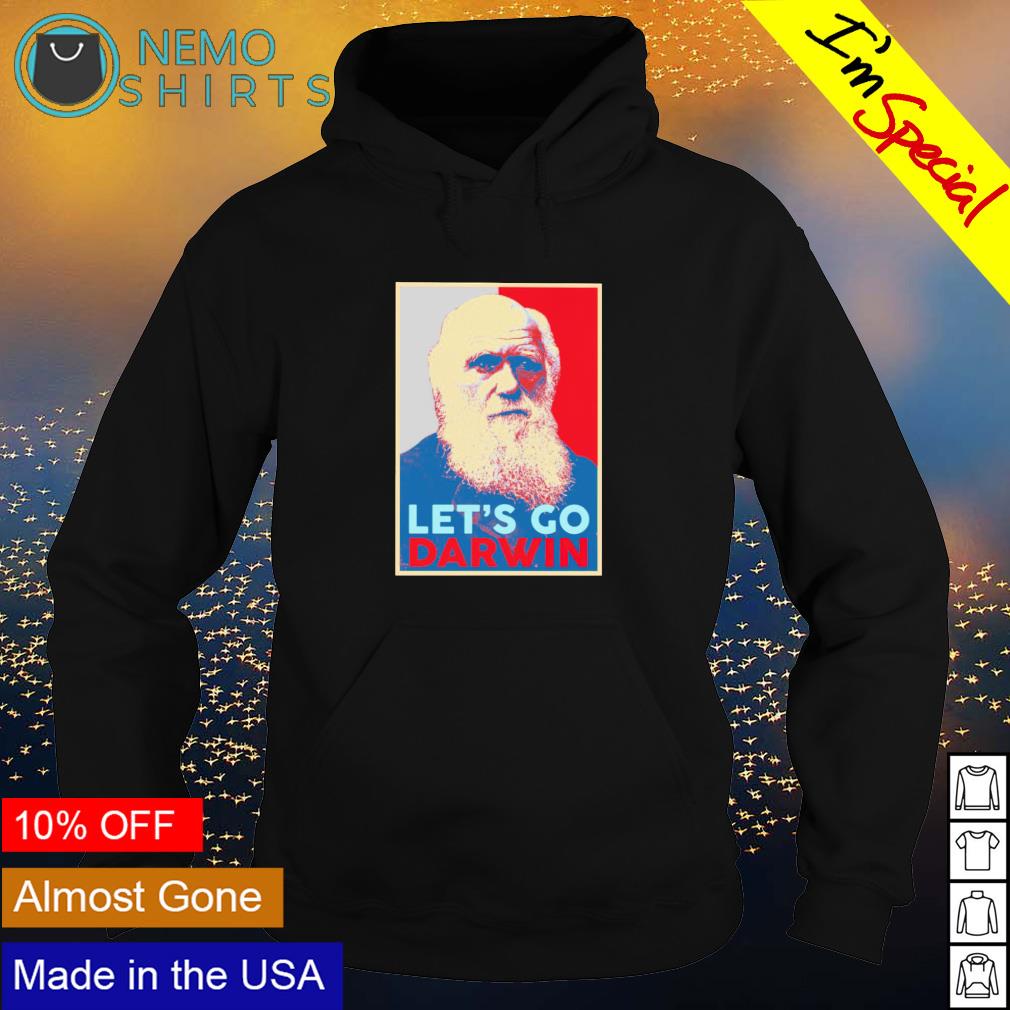 Charles Darwin let's go - Adult & Kids T-Shirts, Sweatshirts & Hoodies apparel design preview 2