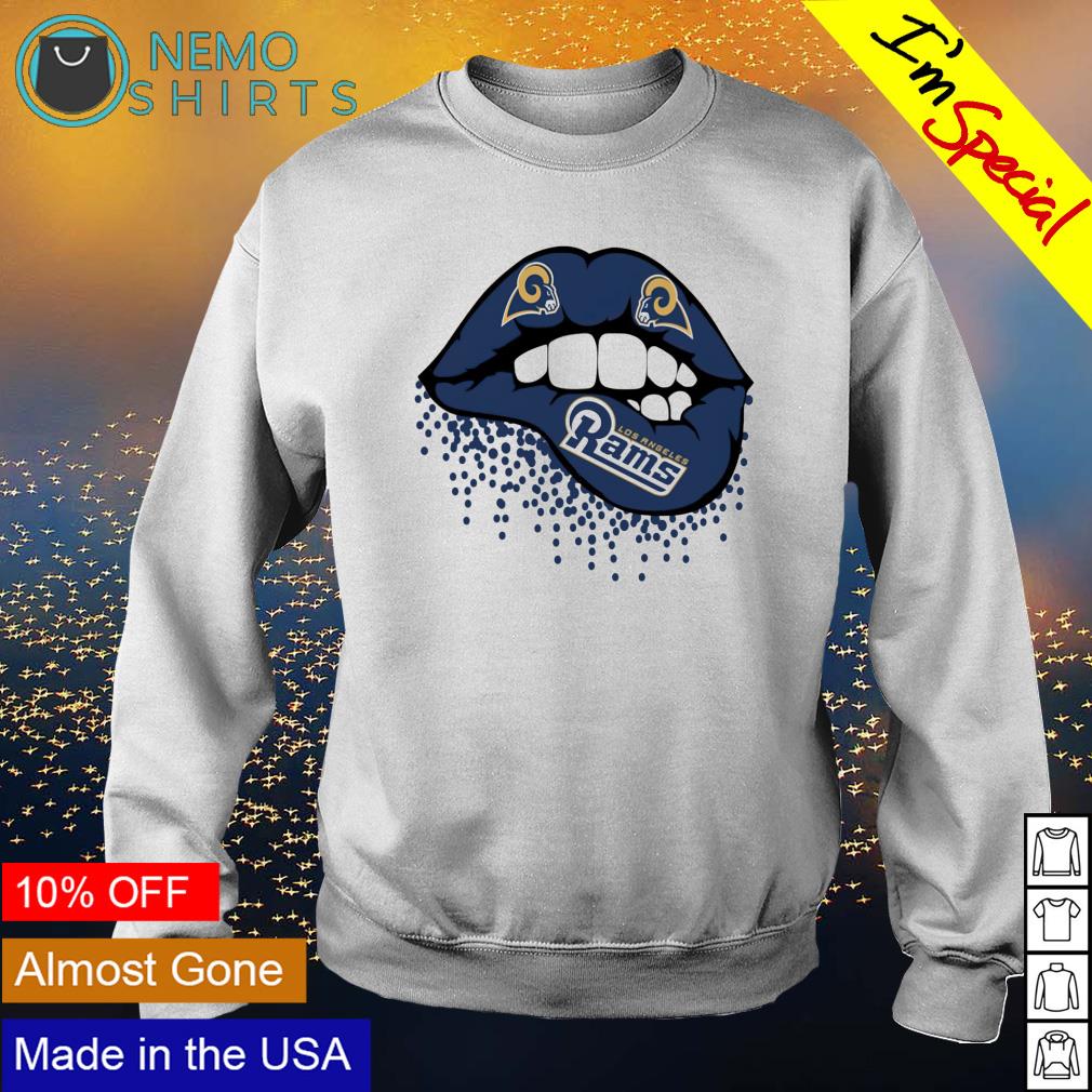 Los Angeles Rams lips - Adult & Kids T-Shirts, Sweatshirts & Hoodies apparel design preview 4