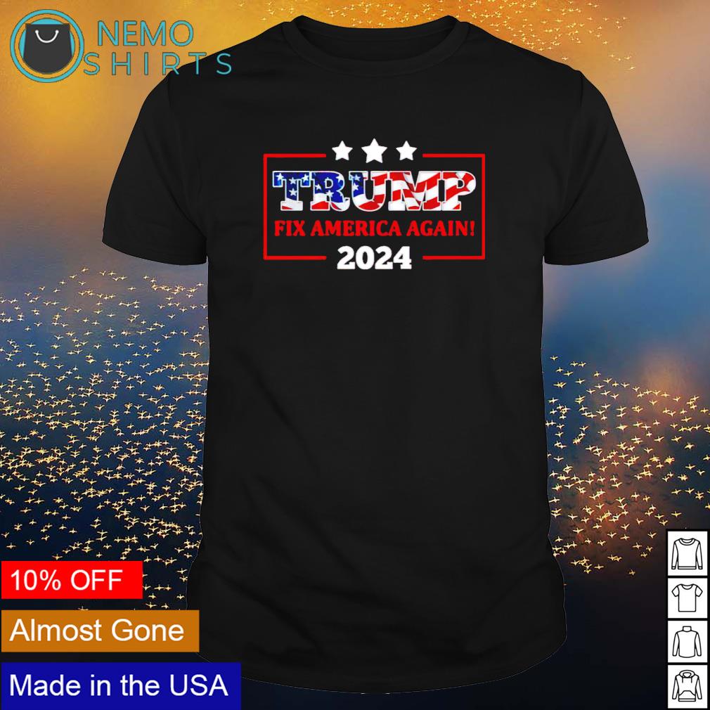 Trump fix America again 2024 - Adult & Kids T-Shirts, Sweatshirts & Hoodies product image 1