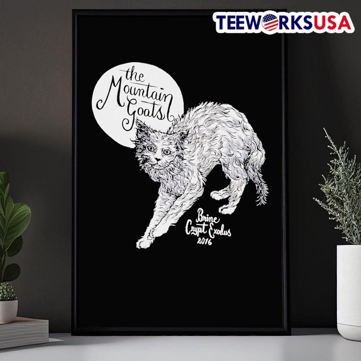 The Mountain Goats cat - Adult & Kids T-Shirts, Sweatshirts & Hoodies apparel design preview 5