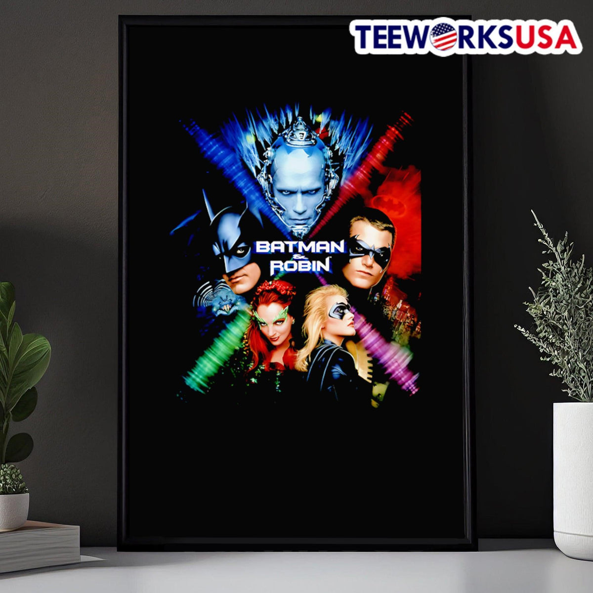 Batman and Robin - Adult & Kids T-Shirts, Sweatshirts & Hoodies apparel design preview 5