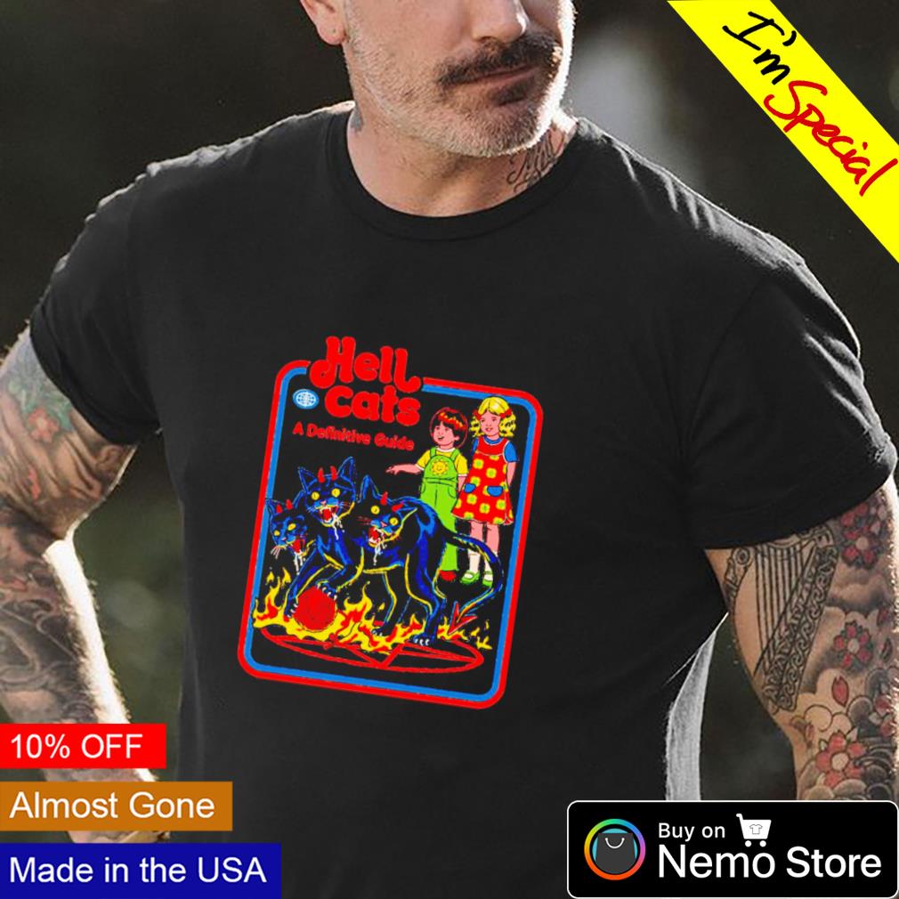 Hell cats a definitive guide - Adult & Kids T-Shirts, Sweatshirts & Hoodies apparel design preview 4