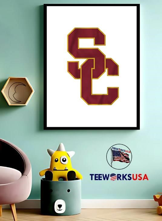 USC Trojans Primary Logo - Adult & Kids T-Shirts, Sweatshirts & Hoodies apparel design preview 3